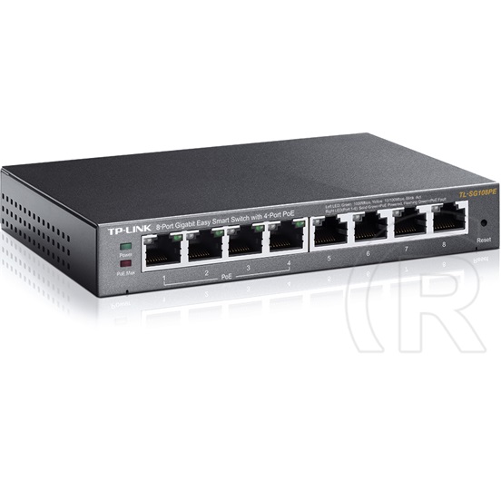 TP-Link TL-SG108PE switch (10/100/1000, 4xPOE)