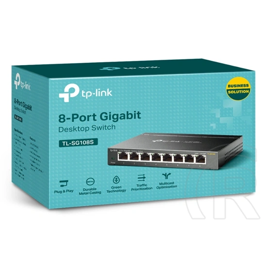 TP-Link TL-SG108S switch (10/100/1000, metal)