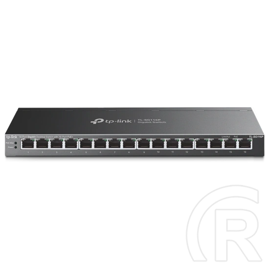 TP-Link TL-SG116P 16-Port Gigabit Desktop Switch POE+
