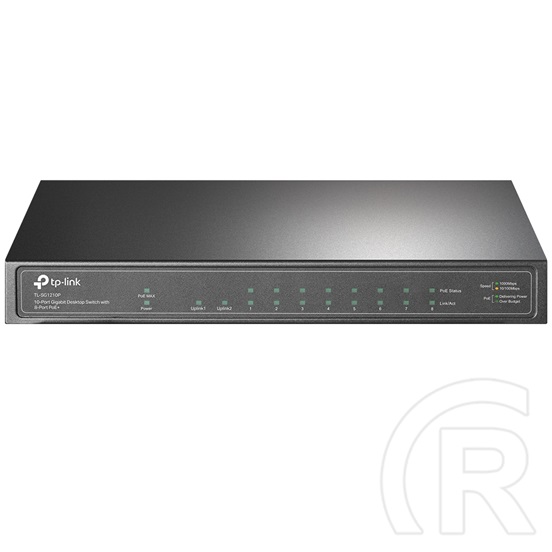 TP-Link TL-SG1210P 10-Port Gigabit Desktop Switch with 8-Port PoE+