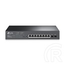 TP-Link TL-SG2210MP JetStream 8xGbE PoE+ LAN 2xGbE SFP port smart menedzselhető PoE+ switch