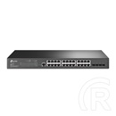 TP-Link TL-SG3428 JetStream 24xGbE LAN 4xGbE SFP port L2+ menedzselhető switch