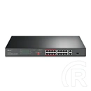 TP-Link TL-SL1218P 16 port switch (16XPOE+ 2X1000MBPS + 2XGIGABIT)