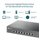 TP-Link TL-SX1008 8-Port 10G Multi-Gigabit Desktop/Rackmount Switch