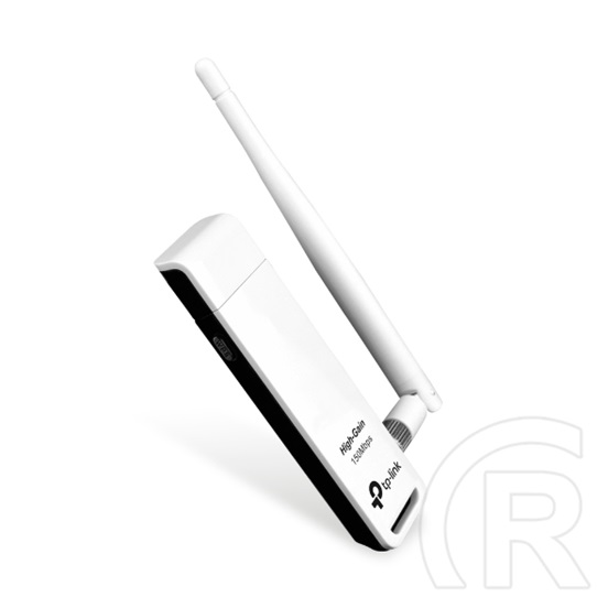 TP-Link TL-WN722N Wireless N150 hálózati kártya (USB, 4 dBi antenna)