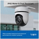 TP-Link Tapo C510W kültéri forgatható biztonsági Wi-Fi kamera