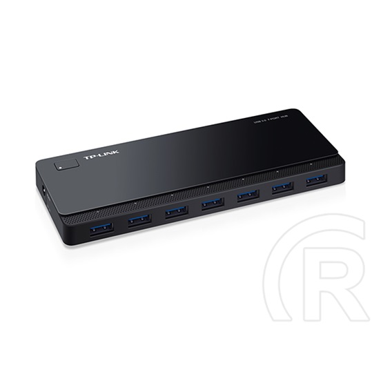 TP-Link USB 3.0 HUB (7 portos, aktív, fekete)