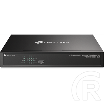 TP-Link Vigi NVR1008H-8MP (8 csatorna, HDMI+VGA, 2xUSB, 1xSATA)
