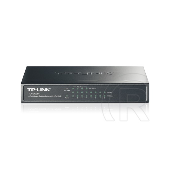 TP-Link switch 10/100/1000 Base 8 Port (4+4 POE)