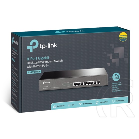 TP-Link switch 10/100/1000 Base 8 Port (8*POE+)