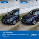 TP LINK Tapo C501GW 4G LTE kültéri biztonsági kamera, fehér