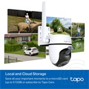 TP LINK Tapo C501GW 4G LTE kültéri biztonsági kamera, fehér