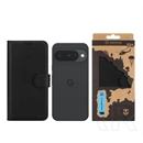 Tactical Google Pixel 11 field notes tok álló, bőr hatású (flip, asztali tartó, bankkártya tartó, prémium) fekete