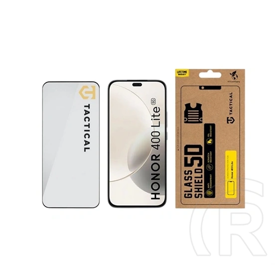 Tactical Honor 400 Lite glass shield 5d képernyővédő üveg (5d, 0.33mm, 9h) fekete