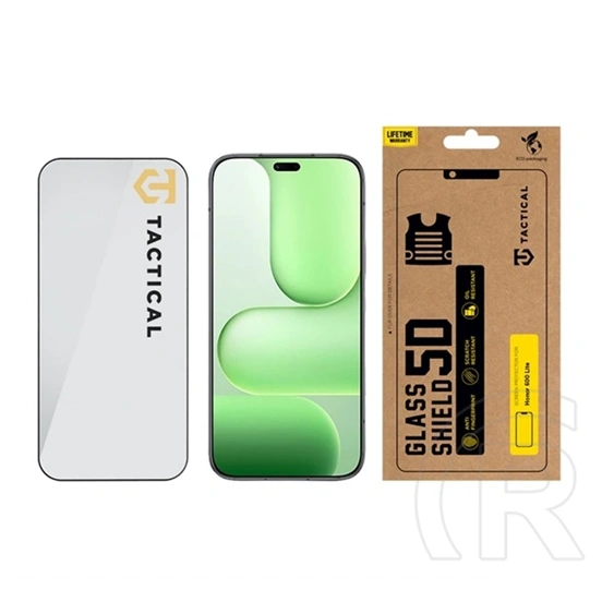 Tactical Honor 600 Lite glass shield 5d képernyővédő üveg (5d, 0.33mm, 9h) fekete