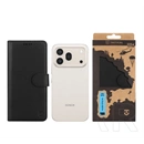 Tactical Honor 600 Pro field notes tok álló, bőr hatású (flip, asztali tartó, bankkártya tartó, prémium) fekete