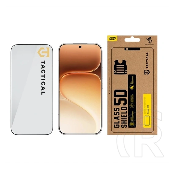 Tactical Honor 600 glass shield 5d képernyővédő üveg (5d, 0.33mm, 9h) fekete