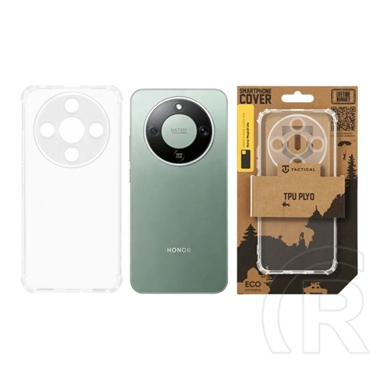 Tactical Honor Magic 8 Lite tpu plyo szilikon telefonvédő (ütésállóság, légpárnás sarok) átlátszó