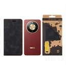 Tactical Honor Magic 8 Lite xproof tok álló, bőr hatású (flip, asztali tartó, koptatott bőr minta, prémium) fekete