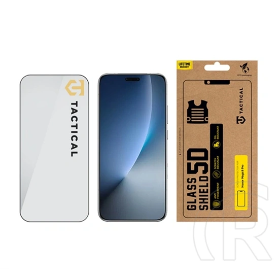 Tactical Honor Magic 8 Pro glass shield 5d képernyővédő üveg (5d, 0.33mm, 9h) fekete