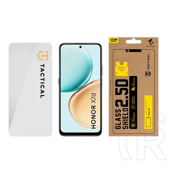 Tactical Honor X7d 4G glass shield 2.5d képernyővédő üveg (2.5d, 0.33mm, 9h) átlátszó