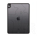 Tactical IPAD Air 2022  warthog szilikon telefonvédő (ütésállóság, átlátszó hátlap, topográfiai minta) fekete