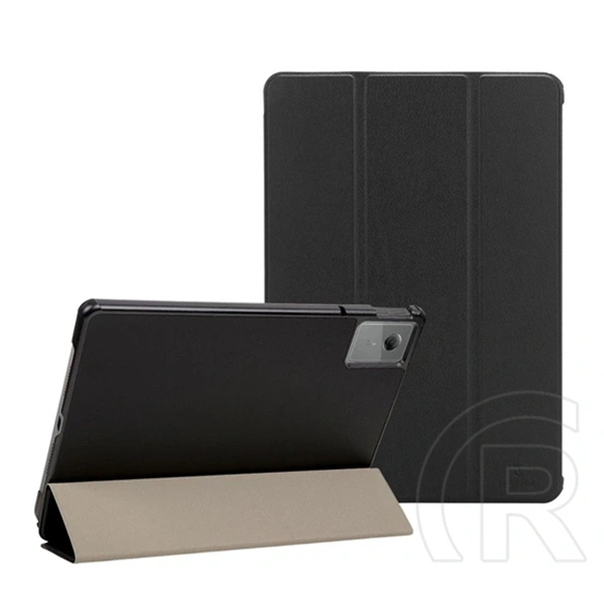 Tactical Lenovo Idea Tab  book trifold tok álló, bőr hatású (aktív flip, oldalra nyíló, trifold, asztali tartó) fekete