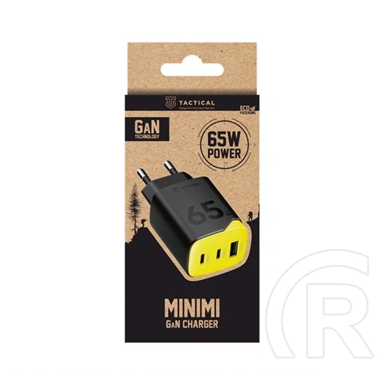 Tactical Minimi GaN 65W Hálózati USB-C töltő adapter