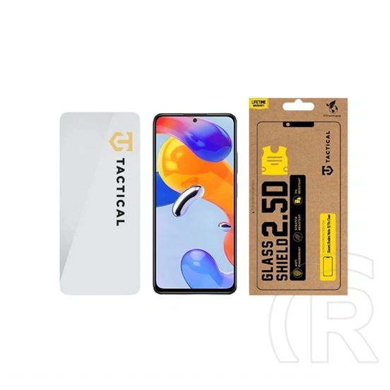 Tactical Poco M4 Pro 4G  glass shield 2.5d képernyővédő üveg (2.5d, 0.33mm, 9h) átlátszó