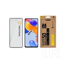 Tactical Poco M4 Pro 4G  glass shield 5d képernyővédő üveg (5d, 0.33mm, 9h) fekete