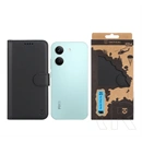 Tactical Poco X8 Pro field notes tok álló, bőr hatású (flip, asztali tartó, bankkártya tartó, prémium) fekete