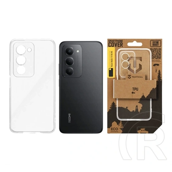 Tactical Redmi 15 4G  tpu szilikon telefonvédő (ultravékony, ütésállóság) átlátszó