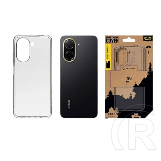 Tactical Redmi A5 4G tpu szilikon telefonvédő (ultravékony, ütésállóság) átlátszó