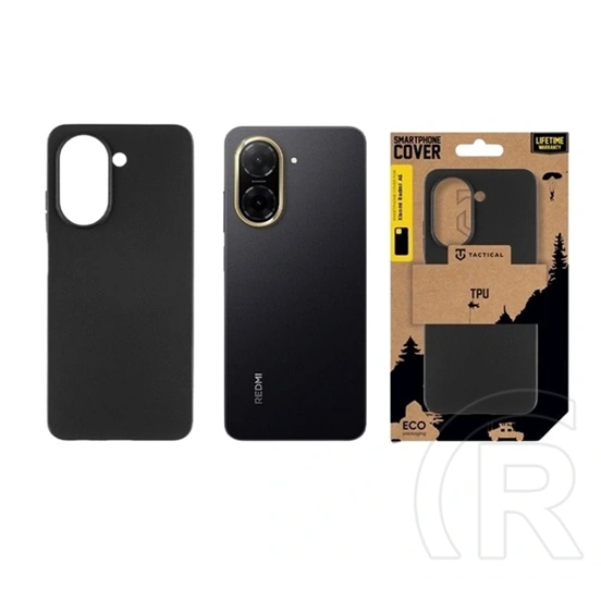 Tactical Redmi A5 4G tpu szilikon telefonvédő (ultravékony, ütésállóság) fekete