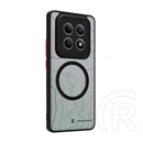 Tactical Redmi Note 15 4G  magforce warthog szilikon védő (erős ütésálló, topográfiai minta, magsafe) fekete