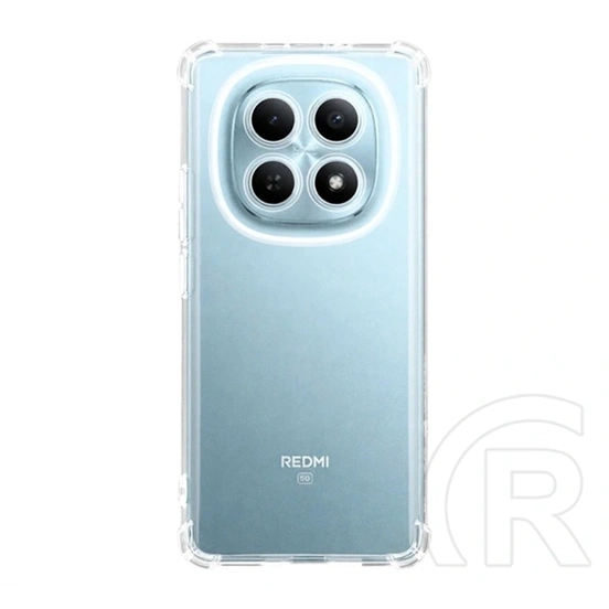 Tactical Redmi Note 15 4G  tpu plyo szilikon telefonvédő (ütésállóság, légpárnás sarok) átlátszó