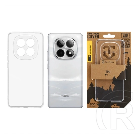 Tactical Redmi Note 15 5G tpu szilikon telefonvédő (ultravékony, ütésállóság) átlátszó