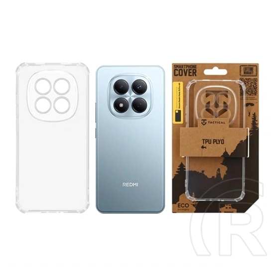 Tactical Redmi Note 15 Pro 4G tpu plyo szilikon telefonvédő (ütésállóság, légpárnás sarok) átlátszó