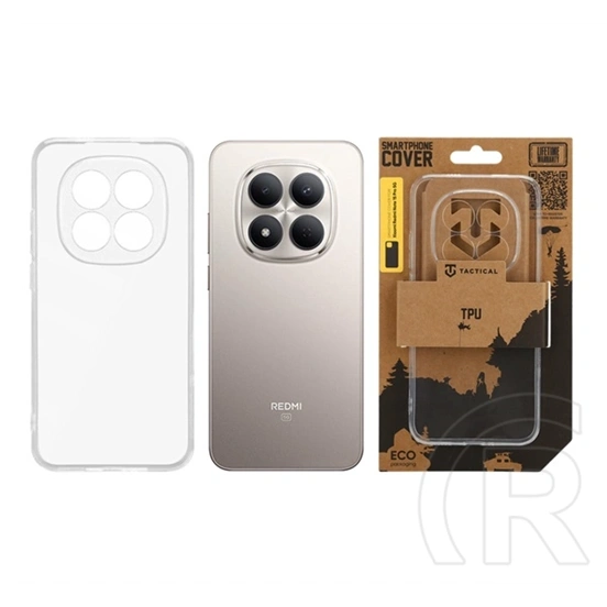 Tactical Redmi Note 15 Pro 5G tpu szilikon telefonvédő (ultravékony, ütésállóság) átlátszó
