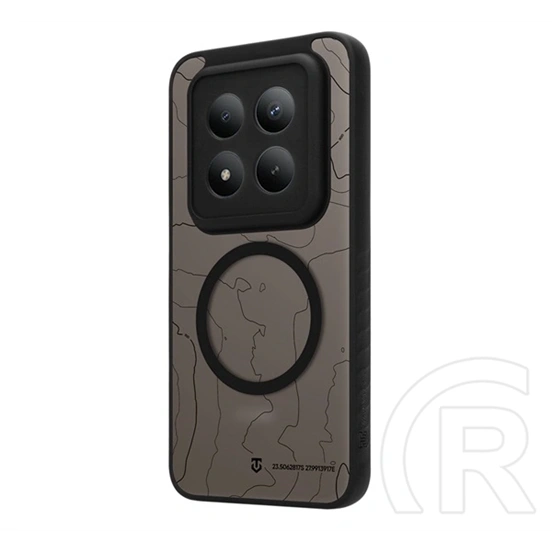 Tactical Redmi Note 15 Pro Plus 5G magforce warthog szilikon védő (erős ütésálló, topográfiai minta, magsafe) fekete