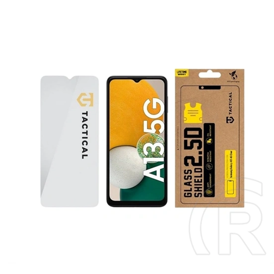 Tactical Samsung A13 5G  glass shield 2.5d képernyővédő üveg (2.5d, 0.33mm, 9h) átlátszó