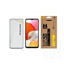 Tactical Samsung A15 4G  glass shield 5d képernyővédő üveg (5d, 0.33mm, 9h) fekete