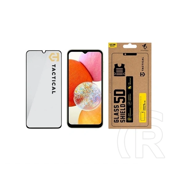 Tactical Samsung A15 4G  glass shield 5d képernyővédő üveg (5d, 0.33mm, 9h) fekete