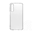 Tactical Samsung A16 4G  tpu plyo szilikon telefonvédő (ütésállóság, légpárnás sarok) átlátszó