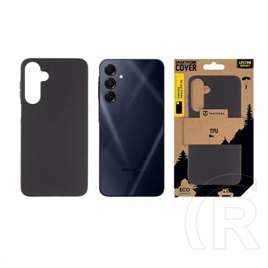 Tactical Samsung A16 4G  tpu szilikon telefonvédő (ultravékony, ütésállóság) fekete