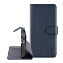 Tactical Samsung A17 4G  field notes tok álló, bőr hatású (flip, asztali tartó, bankkártya tartó, prémium) sötétkék