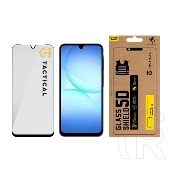 Tactical Samsung A17 4G  glass shield 5d képernyővédő üveg (5d, 0.33mm, 9h) fekete