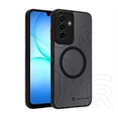 Tactical Samsung A18 5G  magforce warthog szilikon védő (erős ütésálló, topográfiai minta, magsafe) fekete