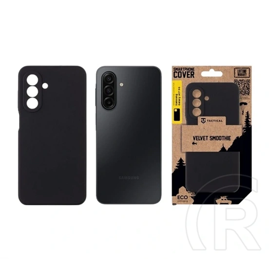 Tactical Samsung A18 5G  velvet smoothie szilikon telefonvédő (ütésállóság, matt) fekete