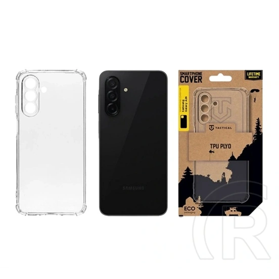Tactical Samsung A26 5G tpu plyo szilikon telefonvédő (ütésállóság, légpárnás sarok) átlátszó